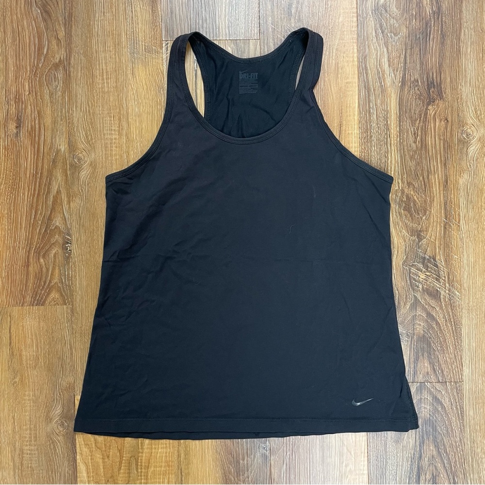 Nike Black Dri-FIT Tank Top large